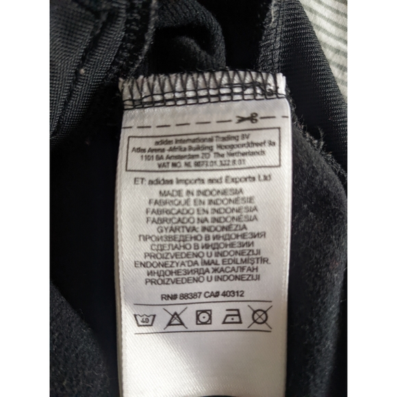 Adidas Black Sports Track Jacket Size UK 13 - 14 Y , US L - Picture 7 of 7